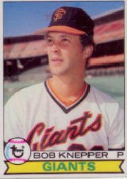 1979 Topps Baseball Cards      486     Bob Knepper